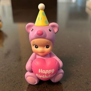 Bear - Authentic Sonny Angel Happy Birthday Mini Figure Kawaii Toy Gif
